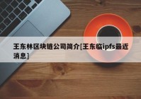 王东林区块链公司简介[王东临ipfs最近消息]